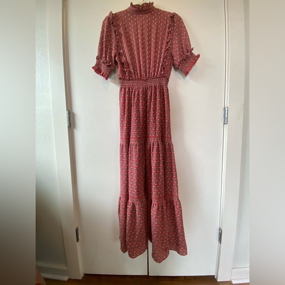 Max Studio, Boho Dress Red | Size Small - Picture 5 of 5